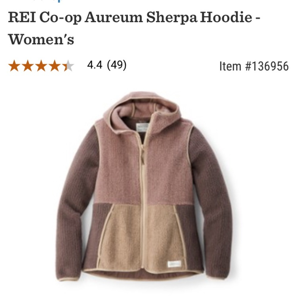 REI Aureum Sherpa Hoodie